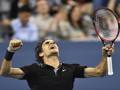 Roger Federer, 33 anni, dopo il quarto di finale vinto contro Gael Monfils. EPA 