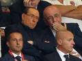 Silvio Berlusconi insieme ad Adriano Galliani. Forte
