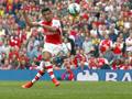 Alexis Sanchez, autore del gol del momentaneo 2-1 per l'Arsenal. Reuters