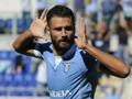 Antonio Candreva, 27 ani, festeggia il gol al Cesena. LaPresse