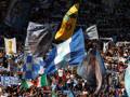 All'Olimpico  subito festa: ritorna il tifo e la Lazio travolge 3-0 il Cesena. Getty