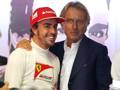 Fernando Alonso con Luca di Montezemolo. LaPresse
