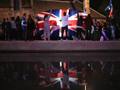 Festeggiamenti ad Edimburgo per la vittoria dei ‘no’ alla scissione scozzese. Getty Images