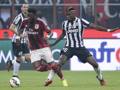 Sulley Muntari e Paul Pogba, uno contro l’altro in Milan-Juventus. Lapresse