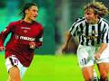 Francesco Totti, 38 anni, e Pavel Nedved, 42