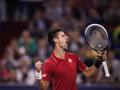Novak Djokovic avanti a Shanghai. Getty Images