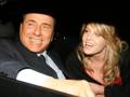 Silvio Berlusconi e la figlia Barbara, rispettivamente presidente e a.d. del Milan. Ansa