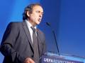 Michel Platini, 59 anni, dal 2007 presidente dell'Uefa. Epa