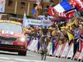La vittoria di Christophe Riblon sull'Alpe d'Huez nel 2013. Bettini