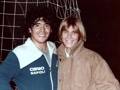 Nino D'Angelo con Maradona