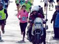 La gioia di Caroline Wozniacki al traguardo: maratona di New York domata! Afp