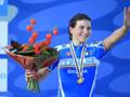 Elisa Longo Borghini, 22 anni, sul podio del Mondiale 2012. BETTINI 
