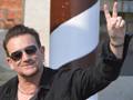 Bono a Venezia per il matrimonio di George Clooney. (Afp)