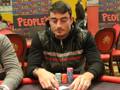 Albert Riera, 32 anni, in azione durante il torneo. Pokeritaliaweb