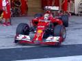 Raffaele Marciello, 19 anni, con la Ferrari nei test di Abu Dhabi. 