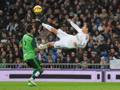 Ronaldo acrobatico al Bernabeu. Getty Images