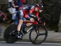 Rohan Dennis, 24 anni, alla crono della Vuelta di Santiago di Compostela. Bettini