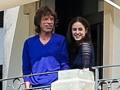 Mick Jagger con Melanie Hamrick in una foto che risale a 11 settimane dopo il suicidio di L'Wren Scott