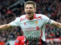 Steven Gerrard, 34 anni, ha annunciato l'addio al Liverpool a fine stagione. Afp