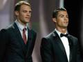 Manuel Neuer, 28 anni, e Cristiano Ronaldo, 29. LaPresse