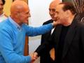 Arrigo Sacchi e Silvio Berlusconi a Milanello. acmilan.com