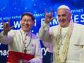 Papa Francesco e il cardinale filippino Luis Antonio Tagle a Manila