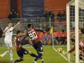 Il gol del Sassuolo a Cagliari. Ansa