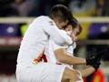 Juan Iturbe e Adem Ljajic si abbracciano dopo il gol. Action Images