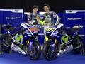 Lorenzo e Rossi con la nuova Yamaha