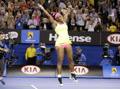 Serena Williams esulta: Melbourne  ancora sua. Epa