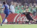 9 luglio 2006: Grosso batte Barthez e l'Italia vince il Mondiale. Afp