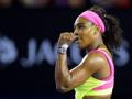 Serena Williams in finale all'australian Open. EPA