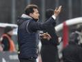 Il tecnico del Modena, WalterNovellino, tornato da avversario nella Perugia che lo adott da calciatore. LaPresse