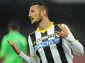 Cyril Thereau, attaccante dell’Udinese. Getty