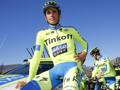Alberto Contador, 32 anni, in allenamento in Sicilia. Bettini
