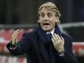Il tecnico dell'Inter Roberto Mancini. Ap