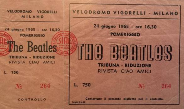I Beatles, 50 anni fa al Vigorelli di Milano il