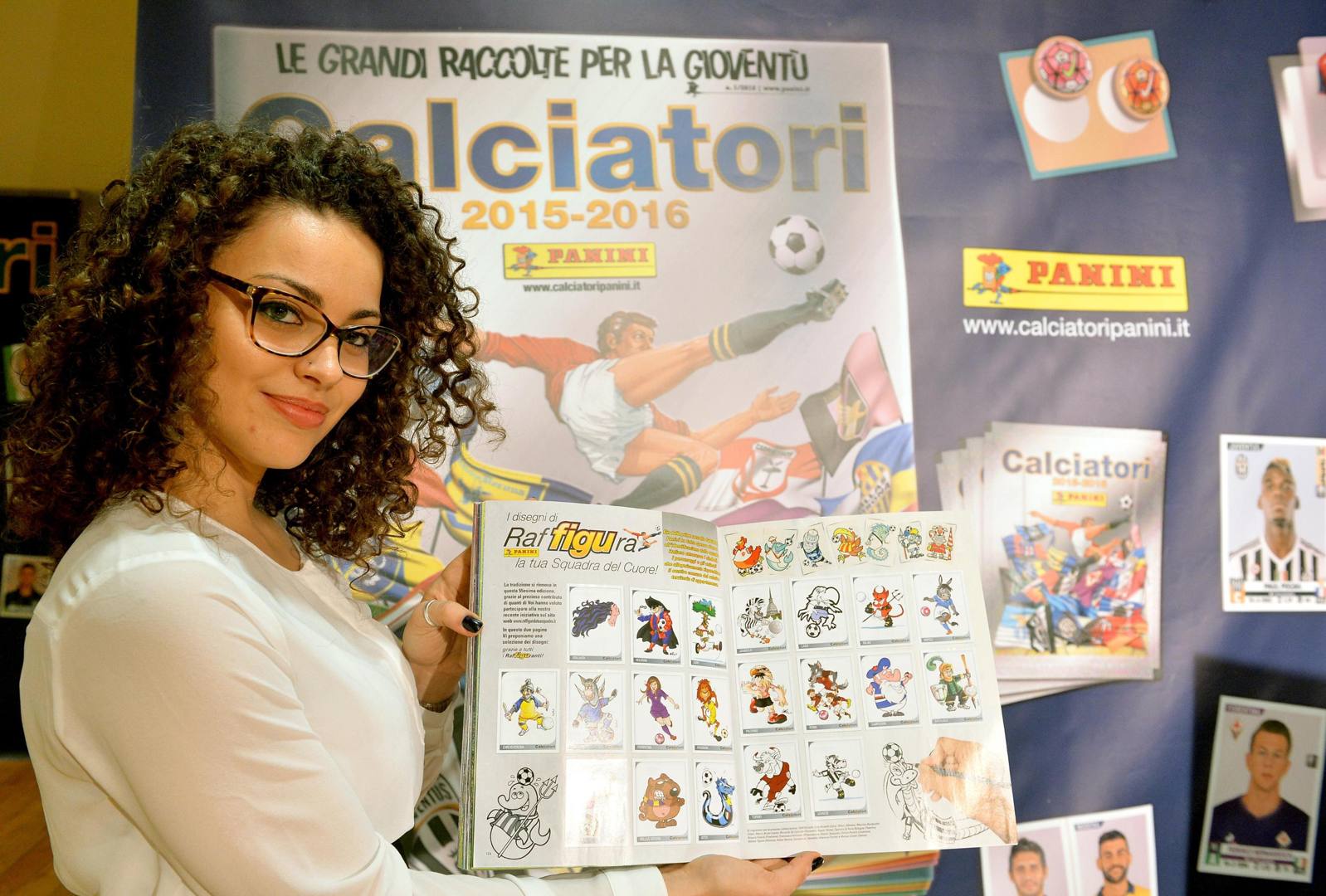 Presentato l'album Panini Calciatori 2015-2016: il primo della