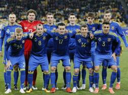 La squadra dell'Ucraina. Reuters