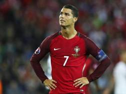 Il capitano del Portogallo Cristiano Ronaldo, 31 anni. Epa