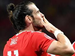 Gareth Bale, 26 anni, 3 gol all'Europeo. Afp