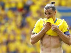 L'attaccante svedese Zlatan Ibrahimovic. Reuters
