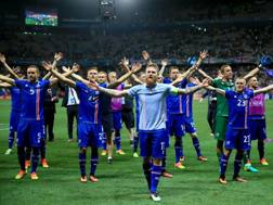 L'Islanda festeggia la storica qualificazione. Lapresse