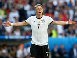 Bastian Schweinsteiger, 31 anni, capitano della Germania. Getty Images