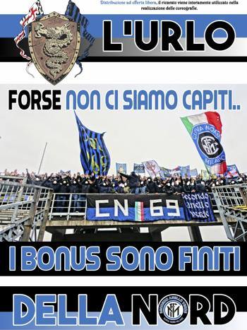 Inter, la curva non fa sconti: Forse non ci