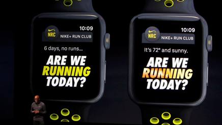 L’Apple Watch Series 2 nella versione Nike+,  arriva in Italia dal 28 ottobre, costa da 439 a 469 euro (Reuters)