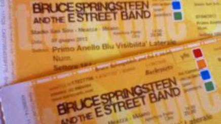 Biglietti per il concerto del Boss a San Siro