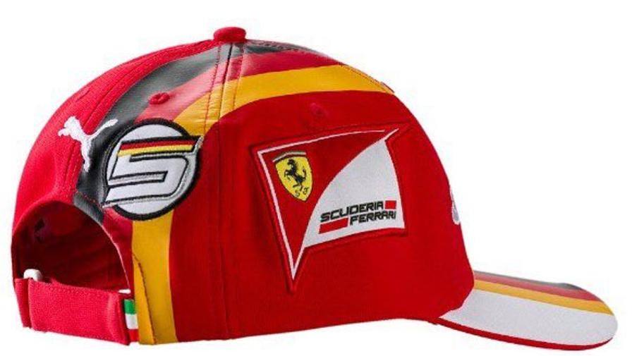 Formula1 Vettel, cappellino nuovo: ha il disegno