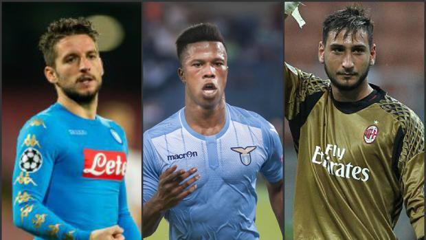 Donnarumma Mertens Keita E I Big Accendono