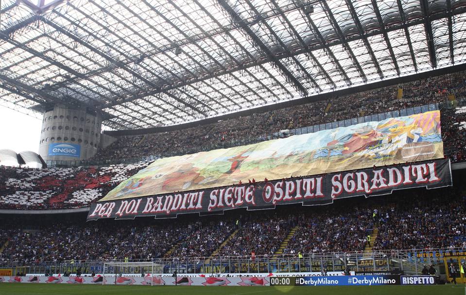 Inter-Milan, il derby si gioca anche in curva - La Gazzetta dello Sport